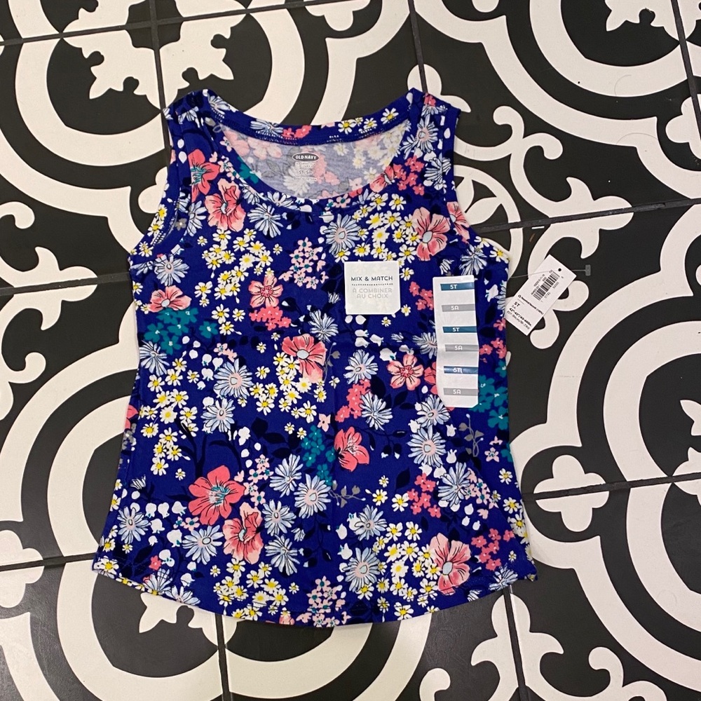NWT Old Navy Floral Tank